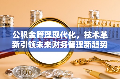 长乐公积金管理现代化，技术革新引领未来财务管理新趋势