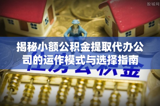 长乐揭秘小额公积金提取代办公司的运作模式与选择指南