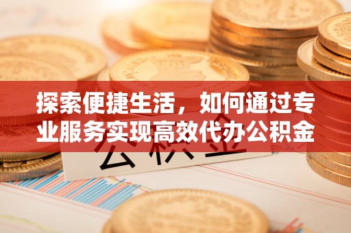 长乐探索便捷生活，如何通过专业服务实现高效代办公积金提取