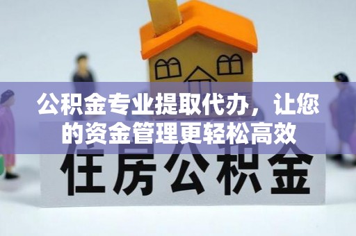 长乐公积金专业提取代办，让您的资金管理更轻松高效