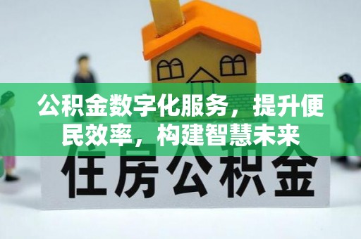 长乐公积金数字化服务，提升便民效率，构建智慧未来