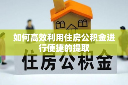 长乐如何高效利用住房公积金进行便捷的提取