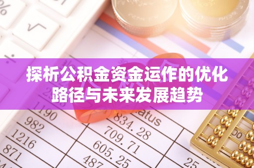 长乐探析公积金资金运作的优化路径与未来发展趋势